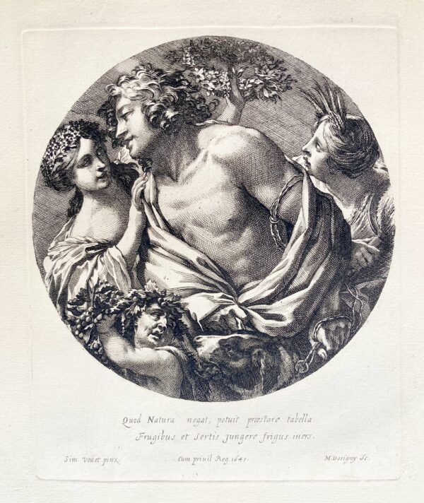 Michel DORIGNY - Allégorie, 1645