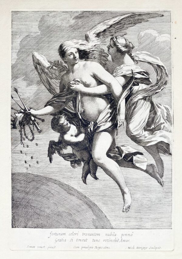 Michel DORIGNY - La Fortune arrêtée dans sa course, 1642