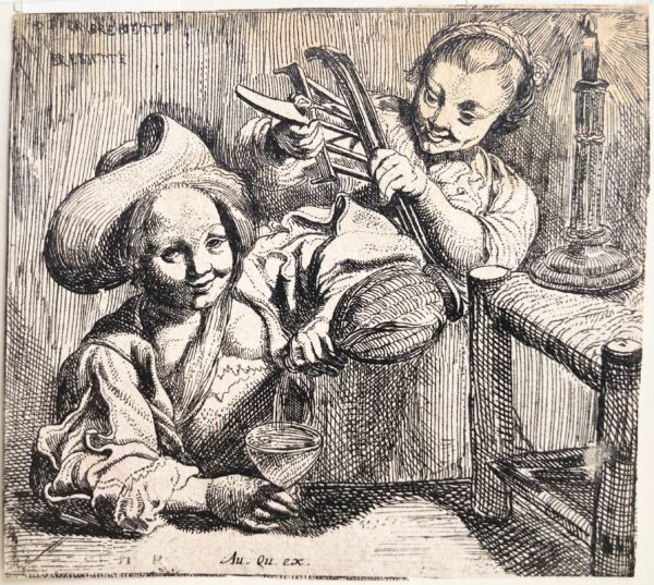 Pierre BREBIETTE - Le cabaret d'enfants, ca 1620