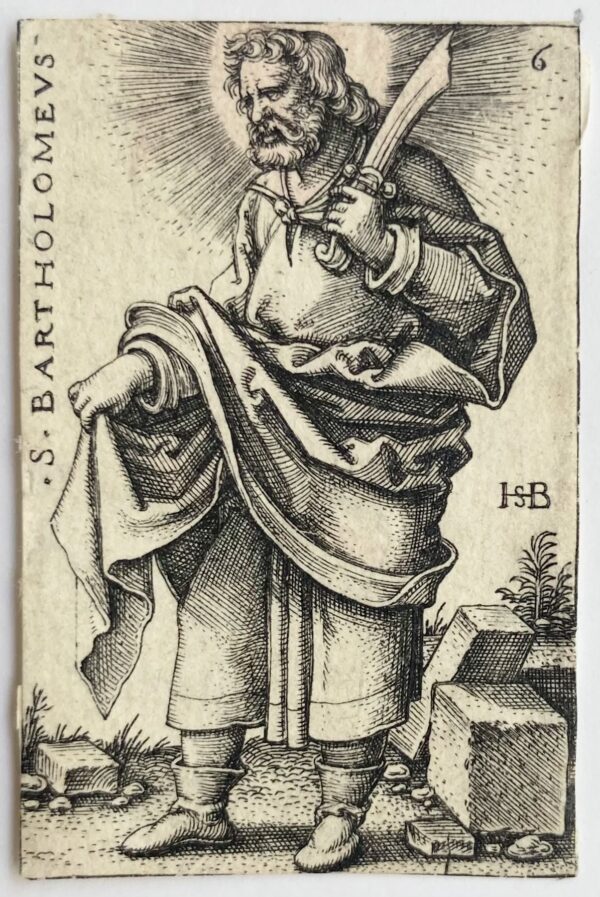 Hans Sebald BEHAM - Saint Bartholomé, 1545-46