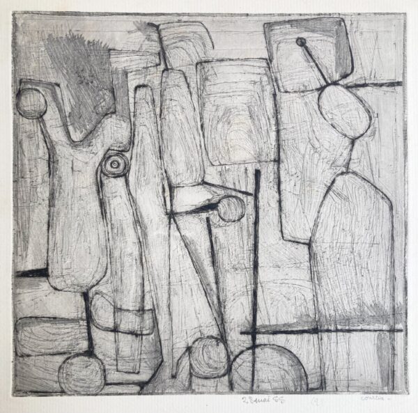 Pierre COURTIN - Composition, 23 mai 1955
