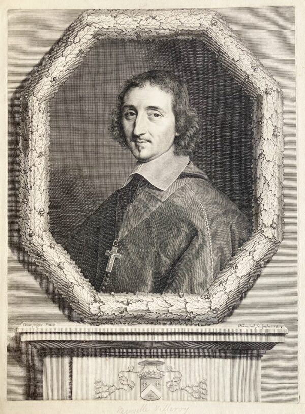 Robert NANTEUIL - Ferdinand de Neufville de Villeroy, 1658
