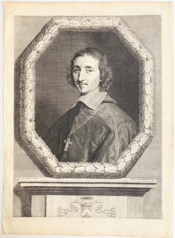 Robert NANTEUIL - Ferdinand de Neufville de Villeroy, 1658