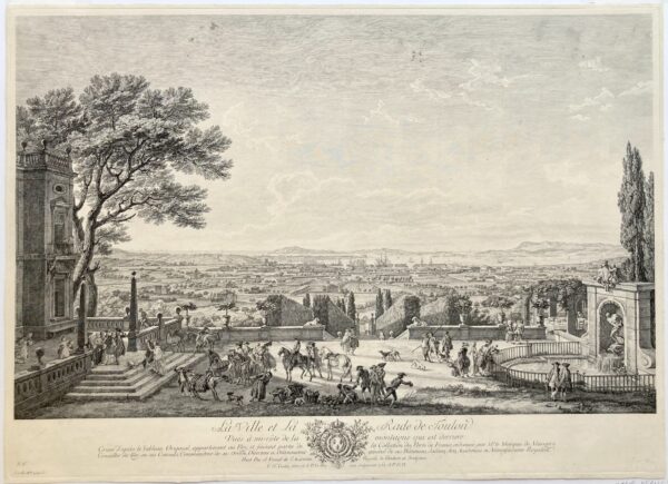 d'après Joseph VERNET - La Ville et la Rade de Toulon