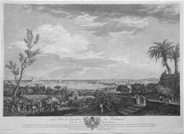 d'après Joseph VERNET - Le Port d'Antibes en Provence, 1762