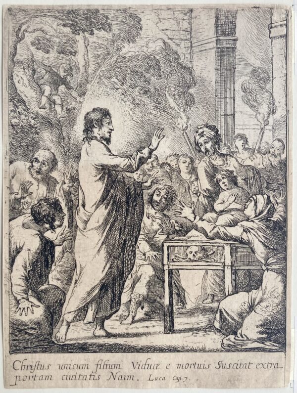 Claude VIGNON - Jésus Christ ressuscite le fils de la veuve de Naïm