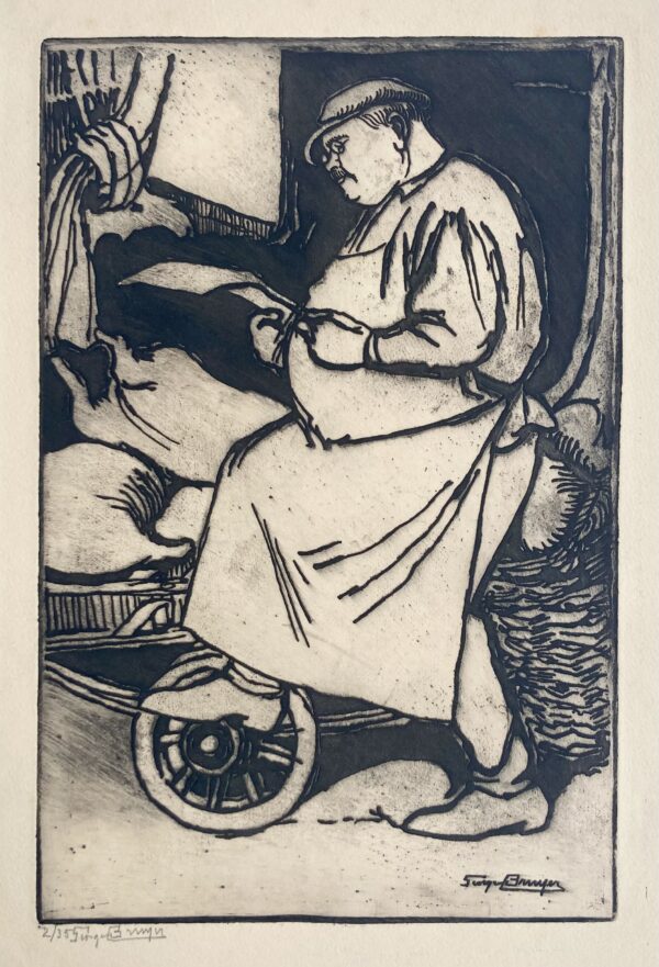 Georges BRUYER - (Le Boucher), ca 1910
