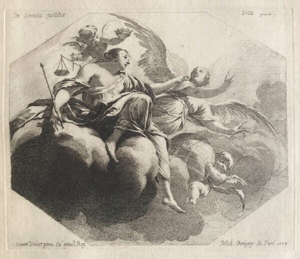 Michel DORIGNY - Les Vertus, 1638