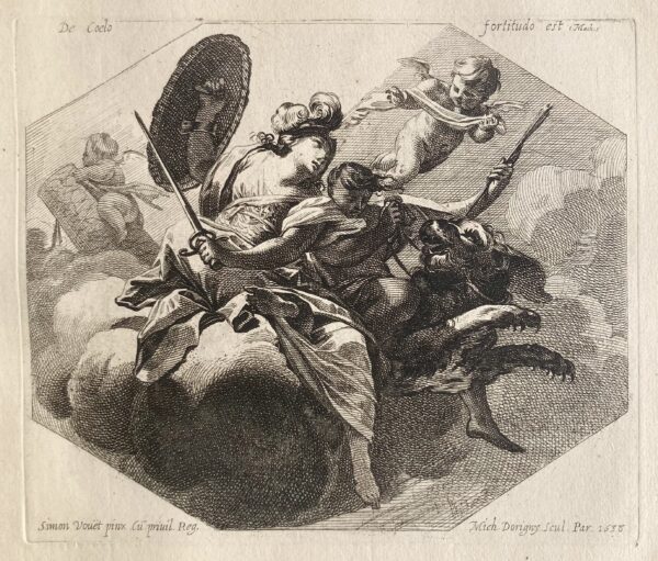 Michel DORIGNY - Les Vertus, 1638