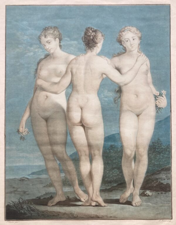Jean François JANINET - Les trois grâces, 1786