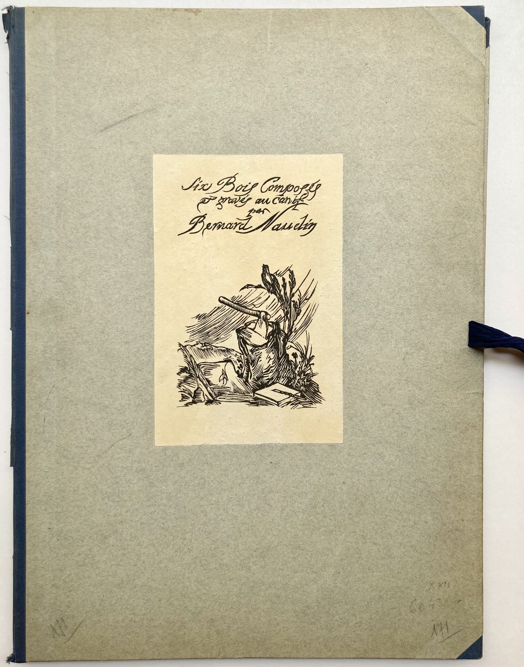 Bernard NAUDIN - "Six bois composés et gravés au canif par Bernard Naudin", 1920