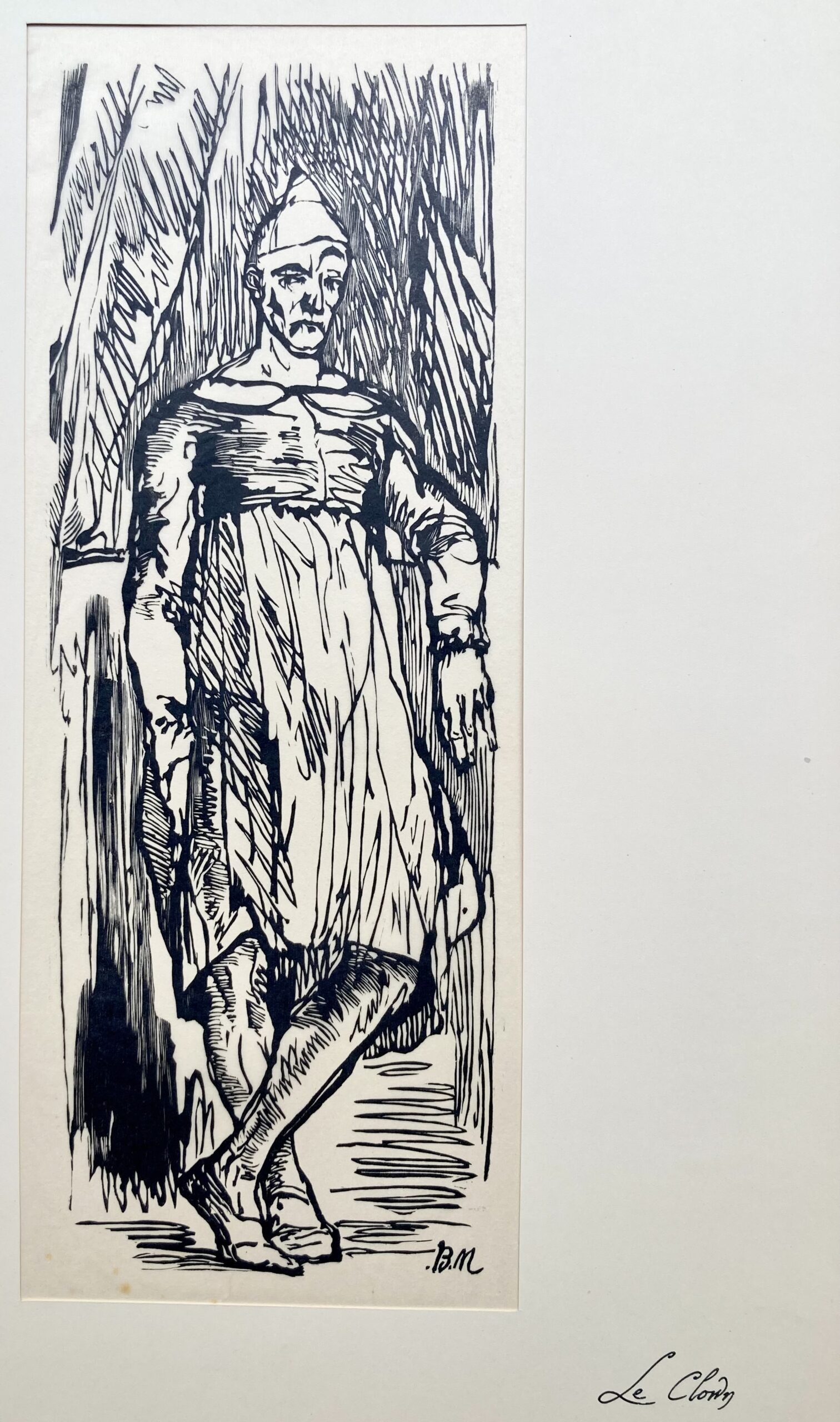 Bernard NAUDIN - "Six bois composés et gravés au canif par Bernard Naudin", 1920