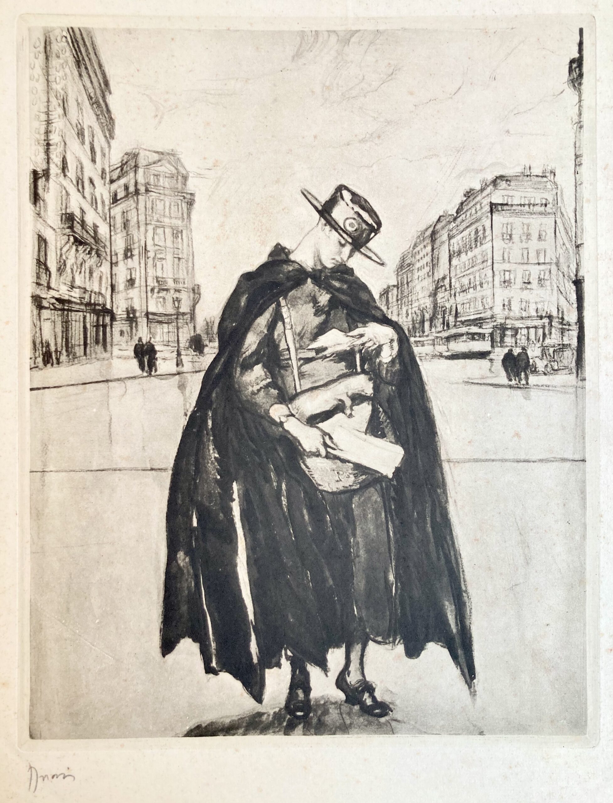 Adrien Etienne called DRIAN - (La Factrice), 1920