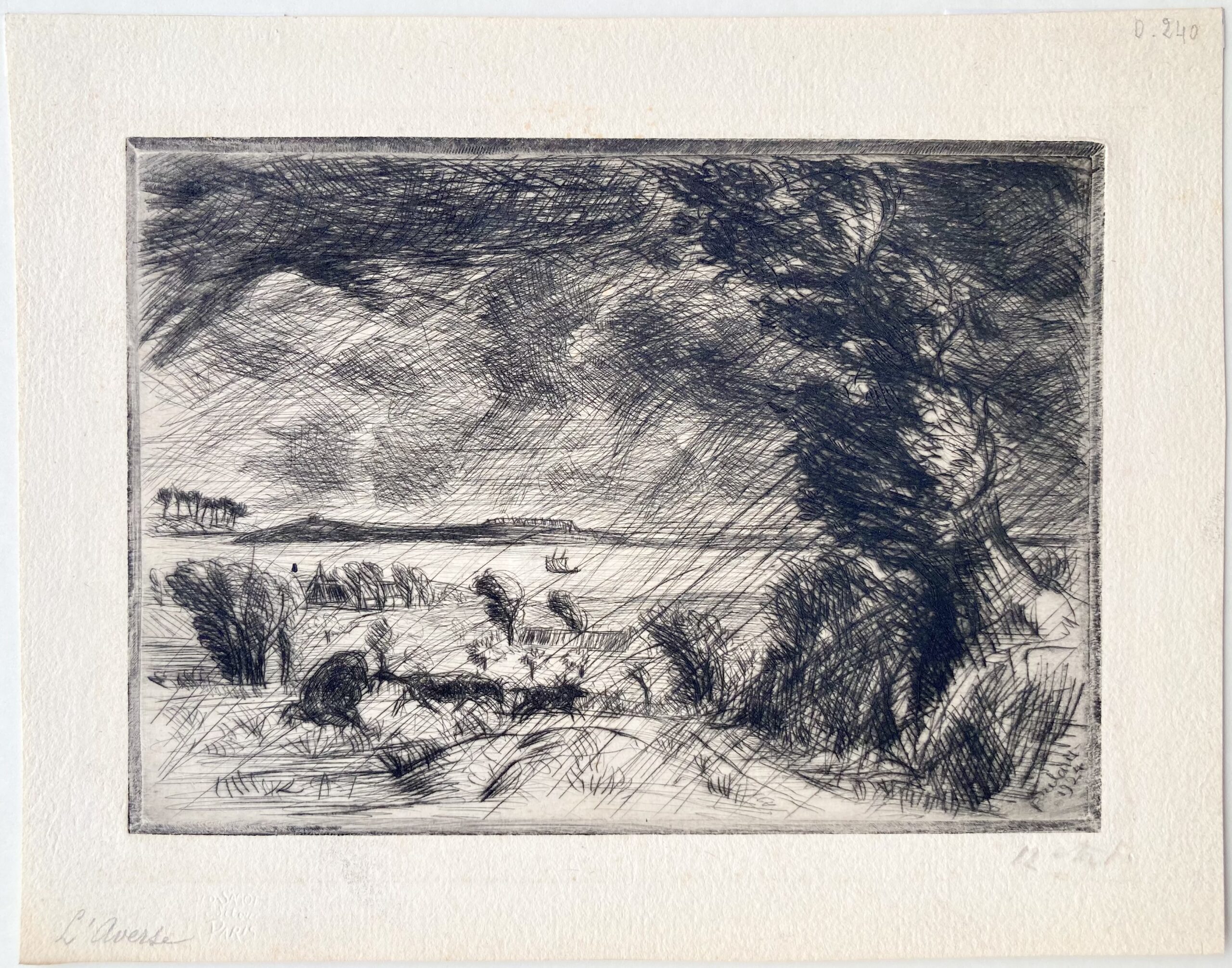 Jean FRÉLAUT - L'Averse, 1924